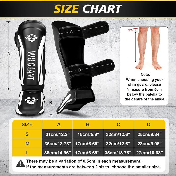Щитки для гомілок NZQXJXZ для кікбоксингу та муай-тай, регульовані захисні накладки на ноги із захистом підйому стопи, спорядження для тренувань з бойових мистецтв, ММА та спарингу