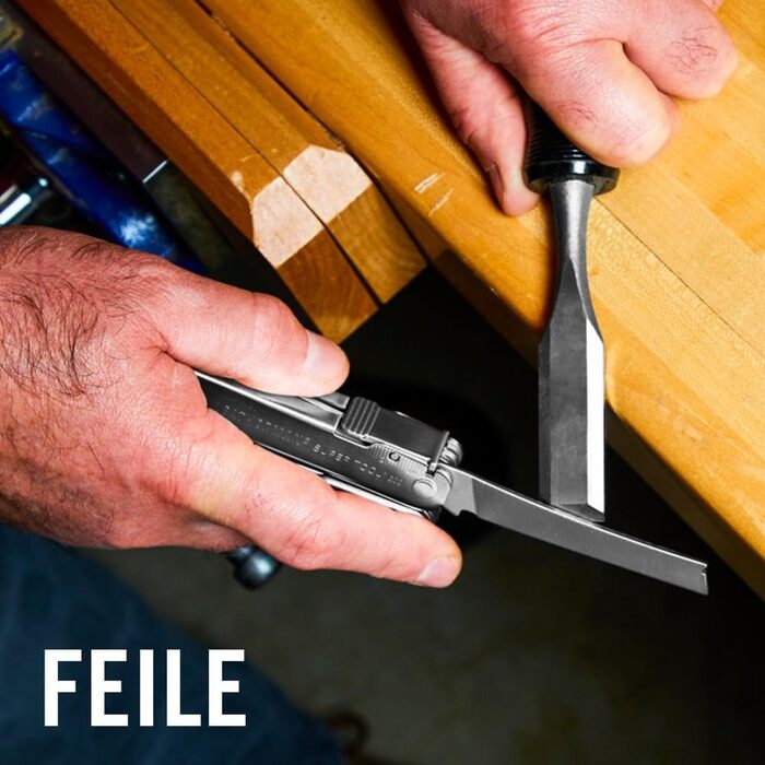 Мультиінструмент з 19 основними інструментами, виготовлений з нержавіючої сталі, з нейлоновою кобурою Чорний, 300