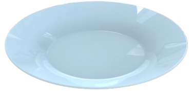 Тарілка супова Luminarc Plumi Paradise Blue (7008763)