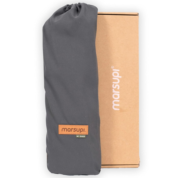 Переноска marsupi - Новонароджені від народження до 15 кг - Стартовий комплект для дитини - Застібка на липучці - Легкий і компакт