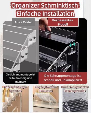 Органайзер для лаків для нігтів з 2 акрилових щіток із 7 рівнями, зберігання лаків для нігтів на 168 флаконів, прозора підставка для макіяжу, полиця для зберігання помади/ефірних олій та засобів для укладання