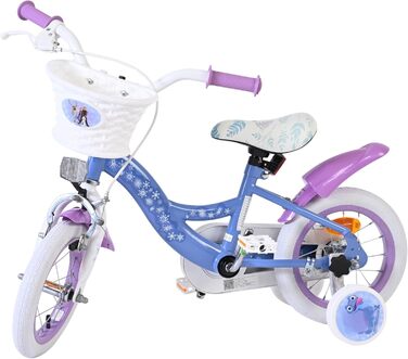 Дитячий велосипед Volare Frozen 12 дюймів для дітей, з додатковими колесами