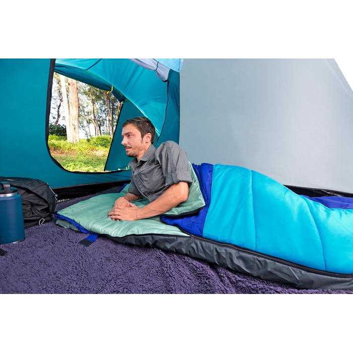 Спальний мішок 2-в-1 Bestway Wanderlite з вбудованим надувним килимком 203 x 75 x 9 см