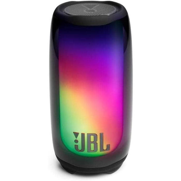 Портативна Bluetooth-колонка чорного кольору зі світловим шоу та до 12 годин відтворення - Пило- та водонепроникність IP67 - Можна