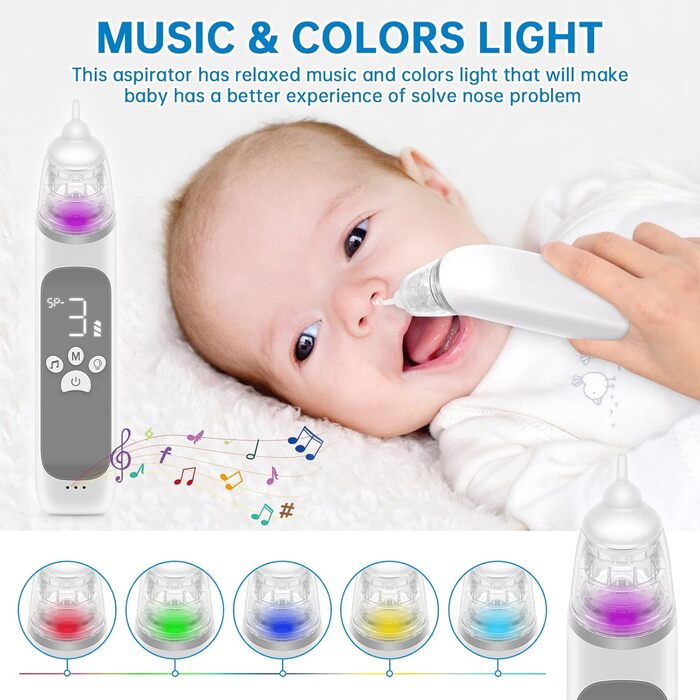 Назальний аспіратор для немовлят, електричний назальний аспіратор для немовлят, дитячий назальний аспіратор, автоматичний назальни