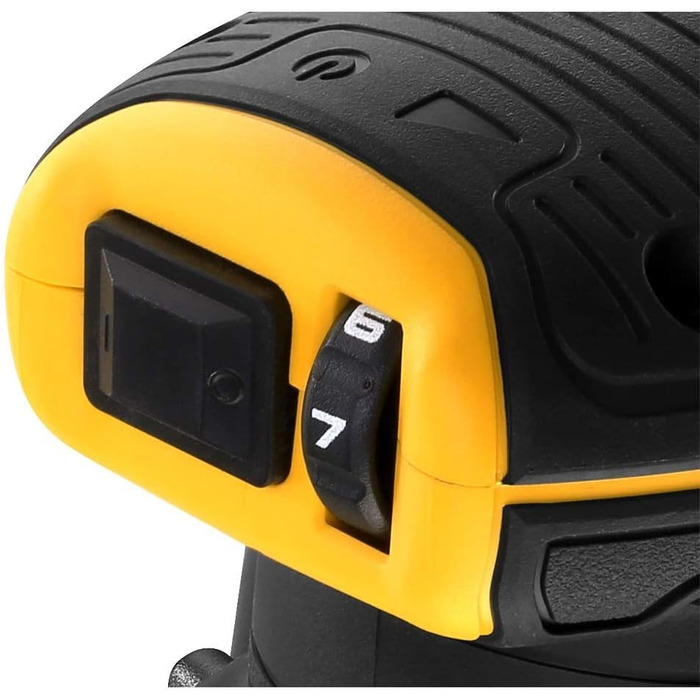 Вольтова акумуляторна орбітальна шліфувальна машина Dewalt DCW210NT (шліфувальний папір 125 мм, безщітковий двигун, регулювання шв