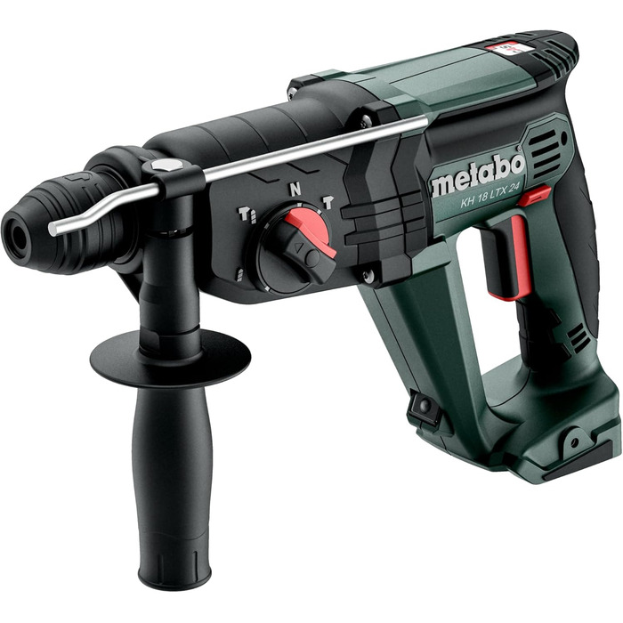 Акумуляторний комбінований перфоратор Metabo KH 18 LTX 24 - 601712840 - 18 В - Комбінований перфоратор для перфорації, свердління