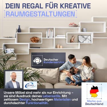 Біла настінна полиця, дерев&39яна книжкова полиця, підвісна полиця, плаваюча полиця для вітальні, спальні та кухні