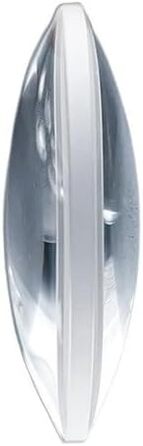 Оптичне скло, діаметр 45 мм, фокусна відстань 150 мм, двоопукла професійна скляна оптична лінза