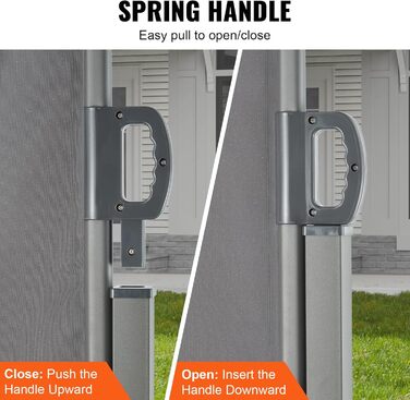 Бічний тент VEVOR 180 x 350 см. Бічний тент з поліестерової тканини 180 г/м з PU-покриттям. Тент з висувною ручкою та пружинним механізмом. Ширма для балконів та внутрішніх дворів. Сірий колір 180X350 см. Сірий.