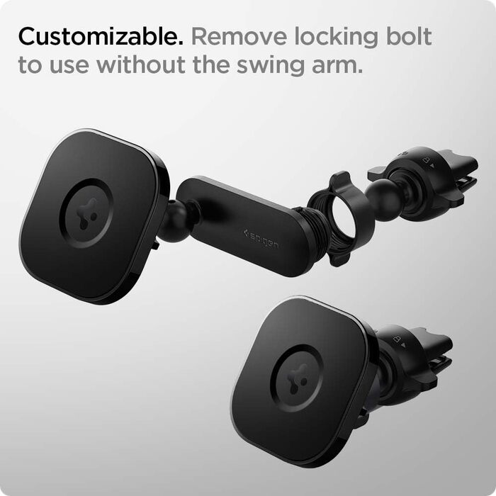 Тримач для мобільного телефону Spigen OneTap Magfit для автомобільного кріплення Magsafe, магнітний тримач для мобільного телефону