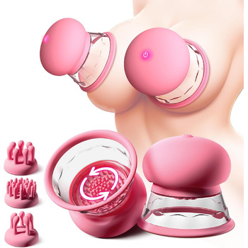 Стимулятор грудей та клітора VTAON 3 в 1, 10 режимів