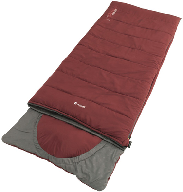 Спальний мішок Outwell Contour Lux Reversible/-3°C Red Right (230383)
