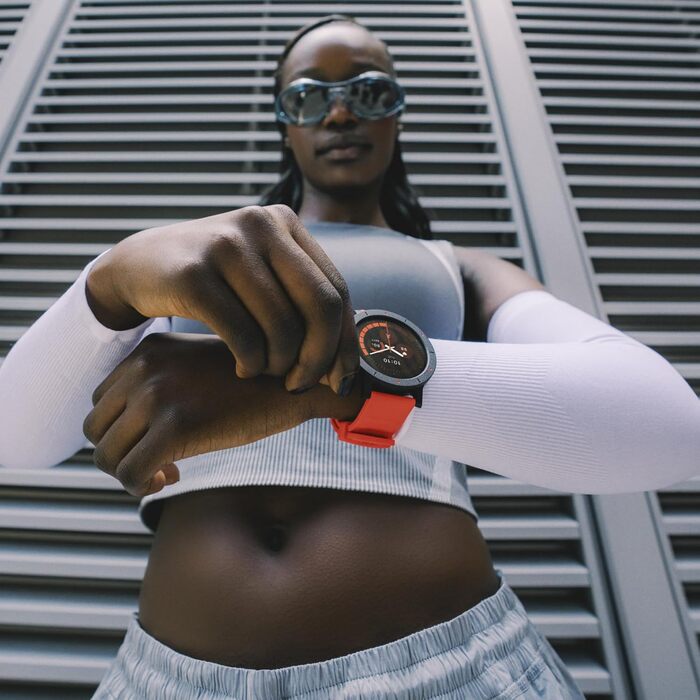 Розумний годинник 1.43&quot AMOLED, 13 днів автономної роботи, подвійний GPS, Bluetooth-дзвінки з шумопоглинанням AI, відстеження серцевого ритму та сну Помаранчевий, 3 Pro