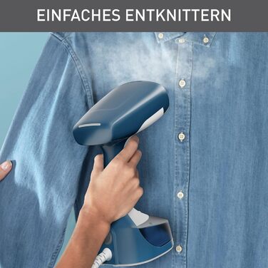 Парова щітка 1400 Вт резервуар для води 150 мл кабель живлення 2,6 м до 8 хв. відпарювання швидке нагрівання 25 г/хв. безперервний