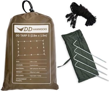 DD Tarp S - Coyote Brown, DD Tarp S - Coyote Brown