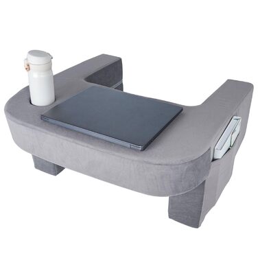 Стабільна ігрова подушка для колін, гра сидячи в ліжку, м&39яка подушка для колін для дорослих, зручна подушка для відпочинку, подушка для читання, сірий колір