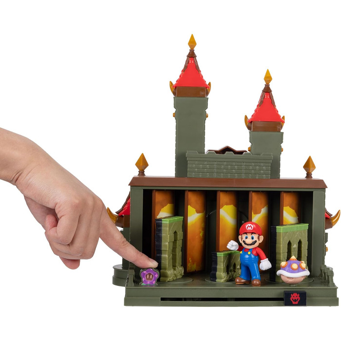 Ігровий набір Замок Баузера-молодшого Super Mario Bros. Wonder Deluxe
