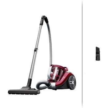 Безмішковий пилосос 900 Вт 3-ступенева система фільтрації місткість компактний радіус прибирання 8,80 м вкл. щілинну насадку 2-в-1