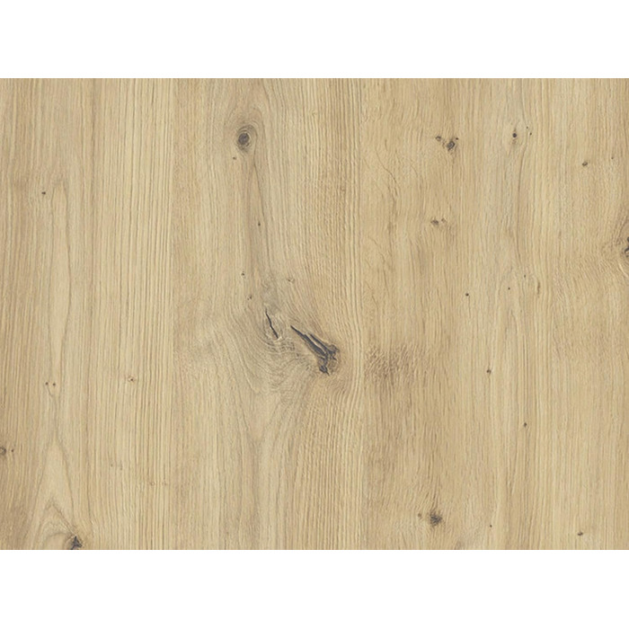 Розсувний овальний обідній стіл - кухонний стіл - дерев&39яні ніжки чорного кольору - стільниця з оздобленням Artisan - сучасний стиль - розрахований на 6-8 осіб, 80 x 140-180 см, Artisan, чорний