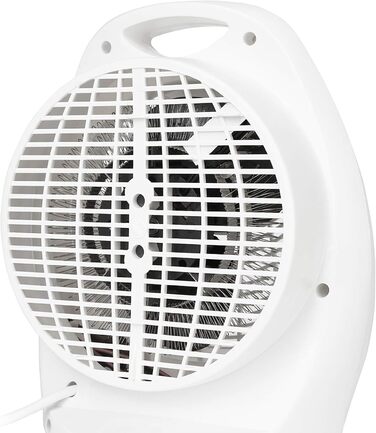 Тепловентилятор MESKO MS 7719 з 2 рівнями потужності 1000 Вт / 2000 Вт, охолодження повітря, подвійна функція, термостат, захист від перегріву, обігрівач для дому, ванної кімнати, кемпінгу, офісу