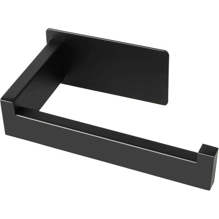 Тримач для туалетного рушника без свердління, тримач для туалетного рушника без свердління з нержавіючої сталі, самоклеючий для ва