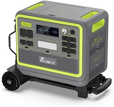 Складаний ручний візок FOSSiBOT F2400 Портативна електростанція Спеціальний візок Плоский автомобіль з колесами Складаний Легкий Т