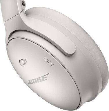 Бездротові шумозаглушувальні Bluetooth-навушники Bose QuietComfort 45, мікро, білі, один розмір, білий жорсткий кейс