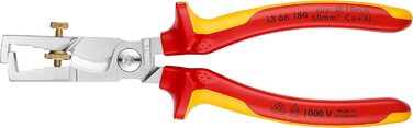Стрипер KNIPEX StriX зі спеціальними ножицями для кабелю, 13 66 180 SB