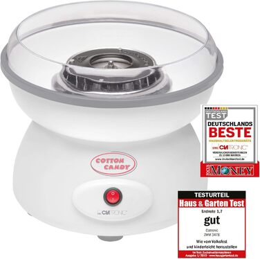 Машина для виробництва солодкої вати для дому Велика миска із захистом від бризок, миска для солодкої вати (економічна 500 Вт, можна мити в посудомийній машині із захистом від бризок)