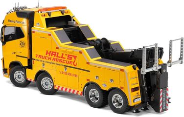 Тягач, Модель для Збірки, Радіокерований RC Трактор, Будівельний Набір, Моделювання, Хобі, Жовтий, 56362 Volvo FH16 8x4
