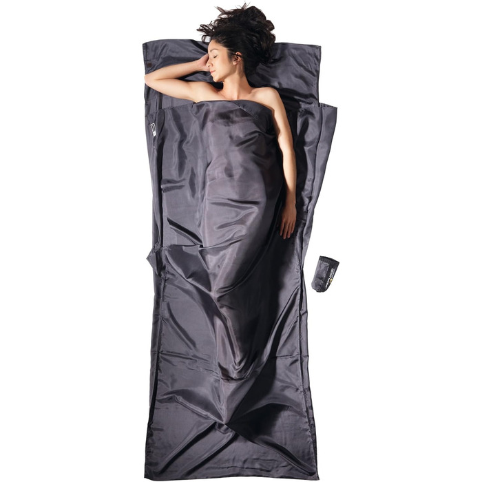 Захист від комах Cocoon TravelSheet Seide носоріг сірий