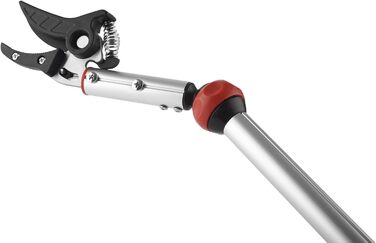 Ножиці для фруктів, ножиці для троянд, ножиці для збору, 77 см з обертовою головкою та сталевим лезом з тефлоновим покриттям, ідеально підходять для невеликої обрізки та збору фруктів, вага 550 грамів, 35136