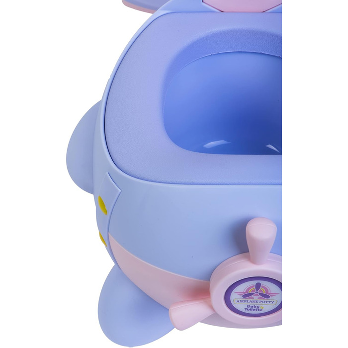 Дитячий туалет - горщик-літак для дітей, тренажер для туалету, ергономічне сидіння, м&39яка поліуретанова подушка, захист від бриз