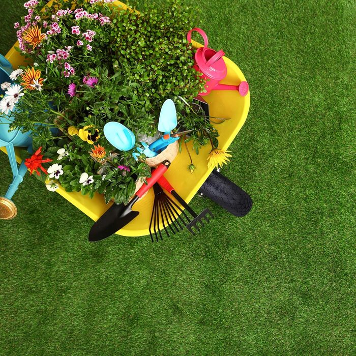 Колесо для тачки Relaxdays 4.00-8, запасне колесо з камерою, протектор з шипами, вантажопідйомність 150 кг, для тачок, 400x100 мм, чорне