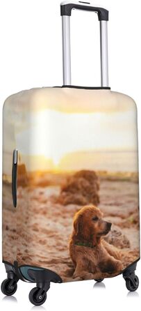 Чохол для валізи BAFAFA з принтом, захисний чохол для багажу, еластичний захист від подряпин та пилу, чорний, розмір 95