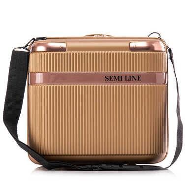 Бьюті-кейс Semi Line 16L Gold (T5667-1)