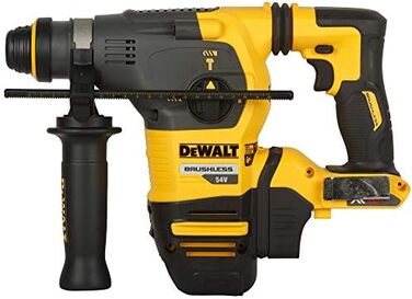 Акумуляторний комбінований перфоратор DeWALT DCH333X2-QW SDS-plus, 54 В, чорний/жовтий, розмір