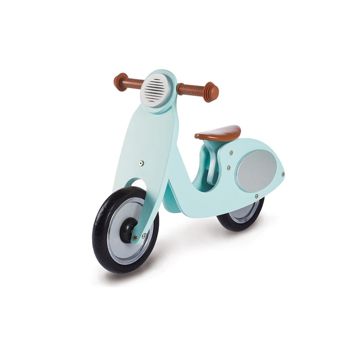 Велосипед-балансир Vespa Wanda, дерев'яний велосипед-балансир, нешиповані шини, сідло регулюється по висоті в 3 положеннях, для ді