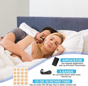 Дихаюча назальна смужка, назальна смужка проти хропіння, магнітна назальна смужка, назальна смужка проти хропіння, назальна смужка для засинання, дихаюча назальна смужка, 30 PCS