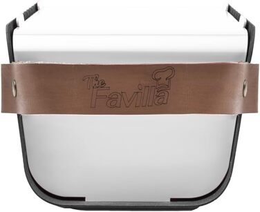 Портативний кемпінговий гриль Fumo M червоного кольору Компактний та розбірний вугільний гриль Легко транспортувати Міцний та практичний для приготування їжі на свіжому повітрі 48x17x11 см (білий)