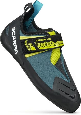 Взуття для скелелазіння Scarpa Origin VS, колір Petrol Lime, 44.5 EU