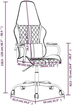 Геймерське крісло, офісне крісло, чорно-золотий колір, штучна шкіра