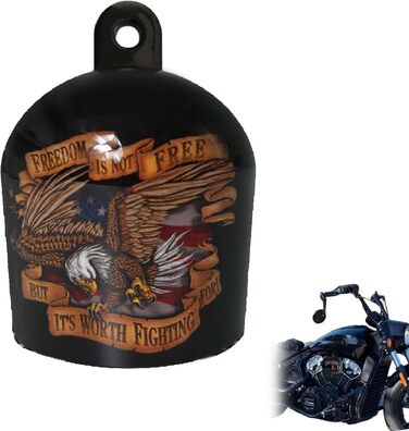 Чохол для клаксона рогу з черепом Harley Custom, аксесуар для декору