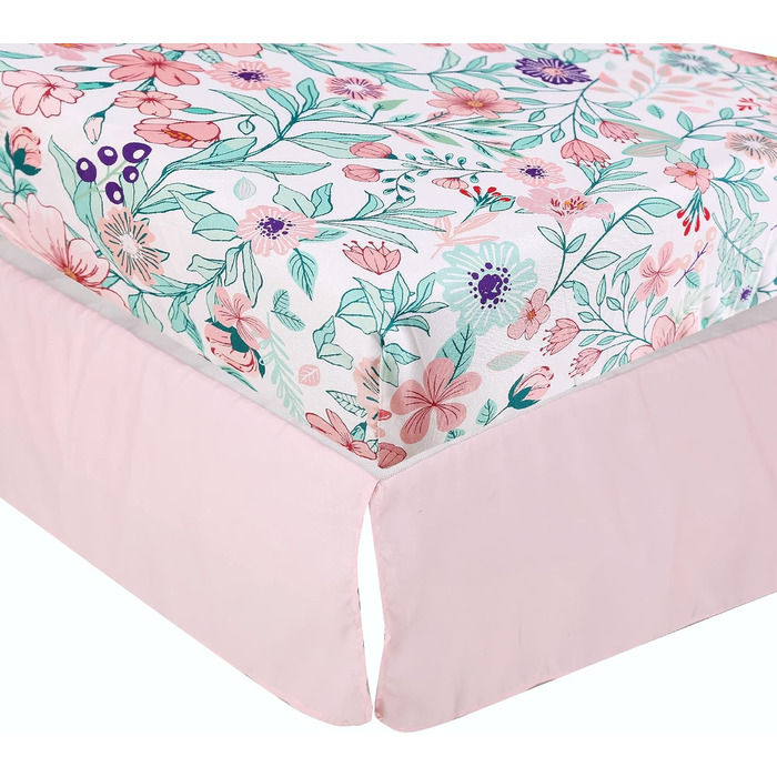 Комплект постільної білизни для дитячого ліжечка Baevellery, 3 предмети, м'яке дитяче ліжечко, візерунок жирафа, сірий