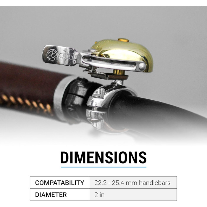 Велодзвінок King of Ding II від Portland Design Works