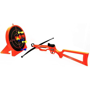 Дитячий арбалет Petron SURESHOT Combo Pack з мішенню, помаранчевий/чорний (1 комплект)