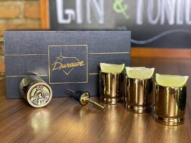 Чарка 50 калібру, керамічний пістолет, набір чарок з 4 шт. з наливником, 50 кульових гільз у формі чарки Чудовий подарунковий набі