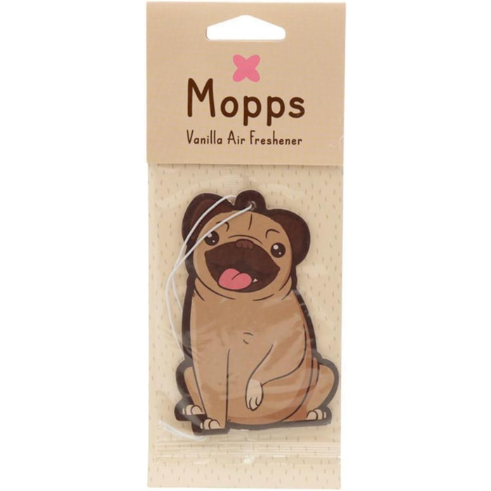 Освіжувач повітря для автомобіля Mopps the Pug Dog - Ваніль
