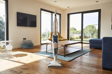 Пароочищувач підлоги Rowenta Clean & Steam Revolution RY7757 очищення 2 в 1 випарник для ефірних масел всі типи підлог картридж пр